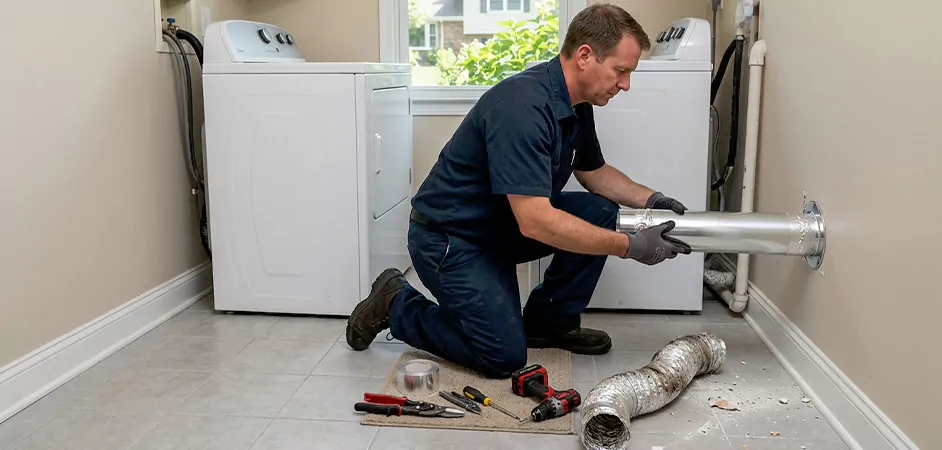 Dryer Vent Replacement in Perth Amboy