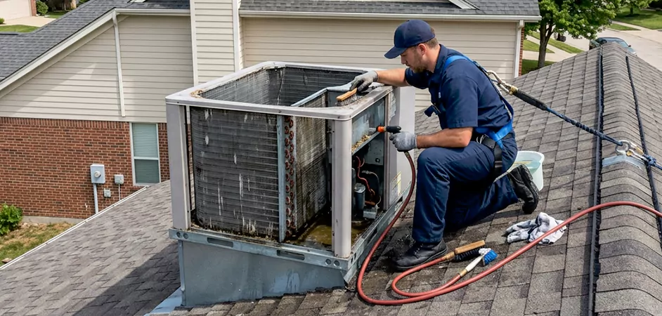 Rooftop Unit Cleaning in Perth Amboy