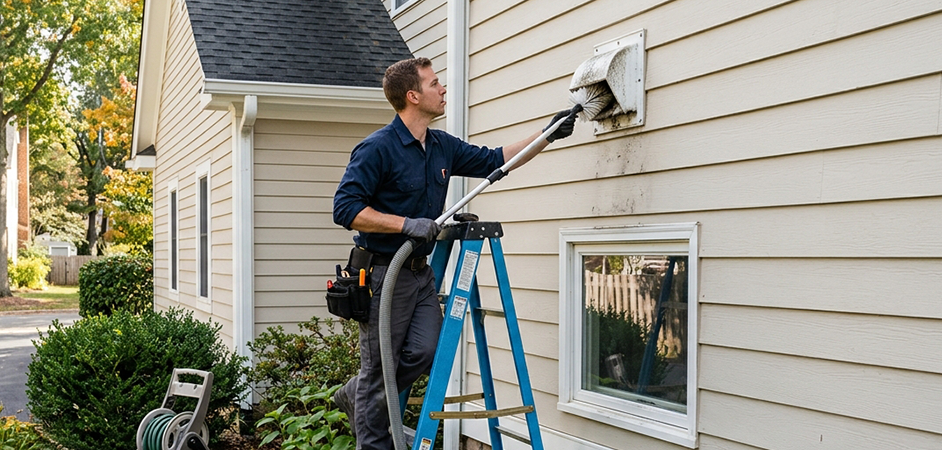 Exterior Vent Cap Cleaning in Perth Amboy